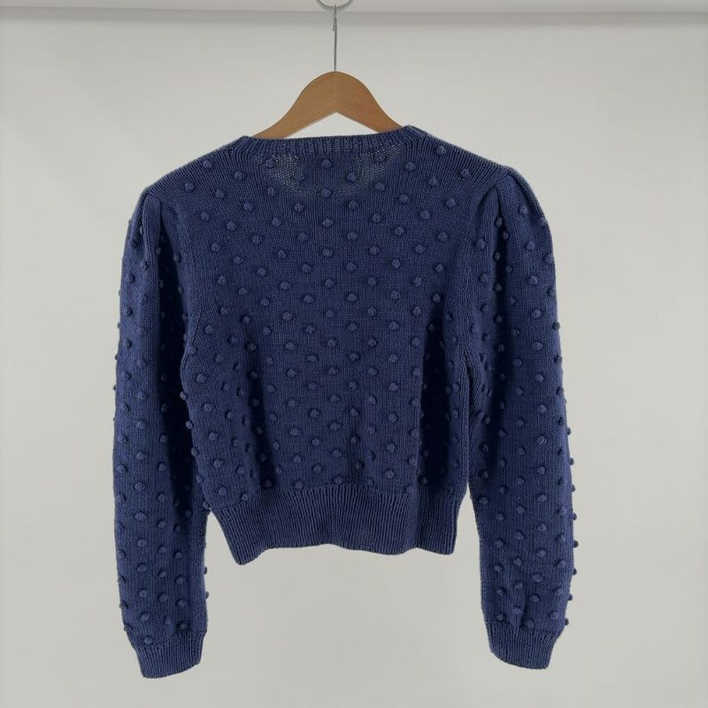 Misha And Puff Short Cardigan Blue Violet - Picture 2 of 4